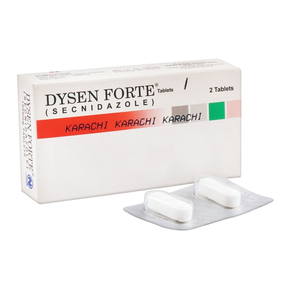 Dysen Forte Tablets 1000Mg (1 Box = 1 Strip)(1 Strip = 2 Tablets)