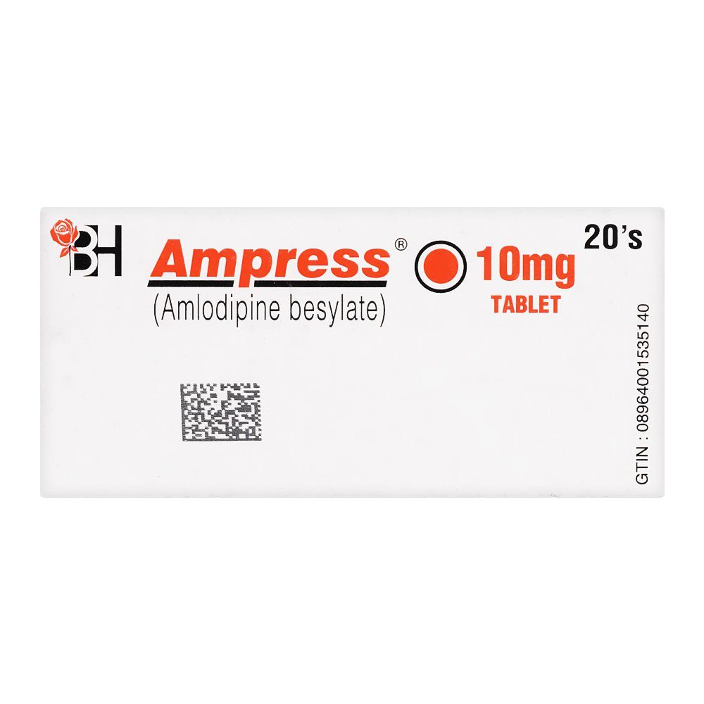 Ampress Tablets 10Mg (1 Strip = 10 Tablets)