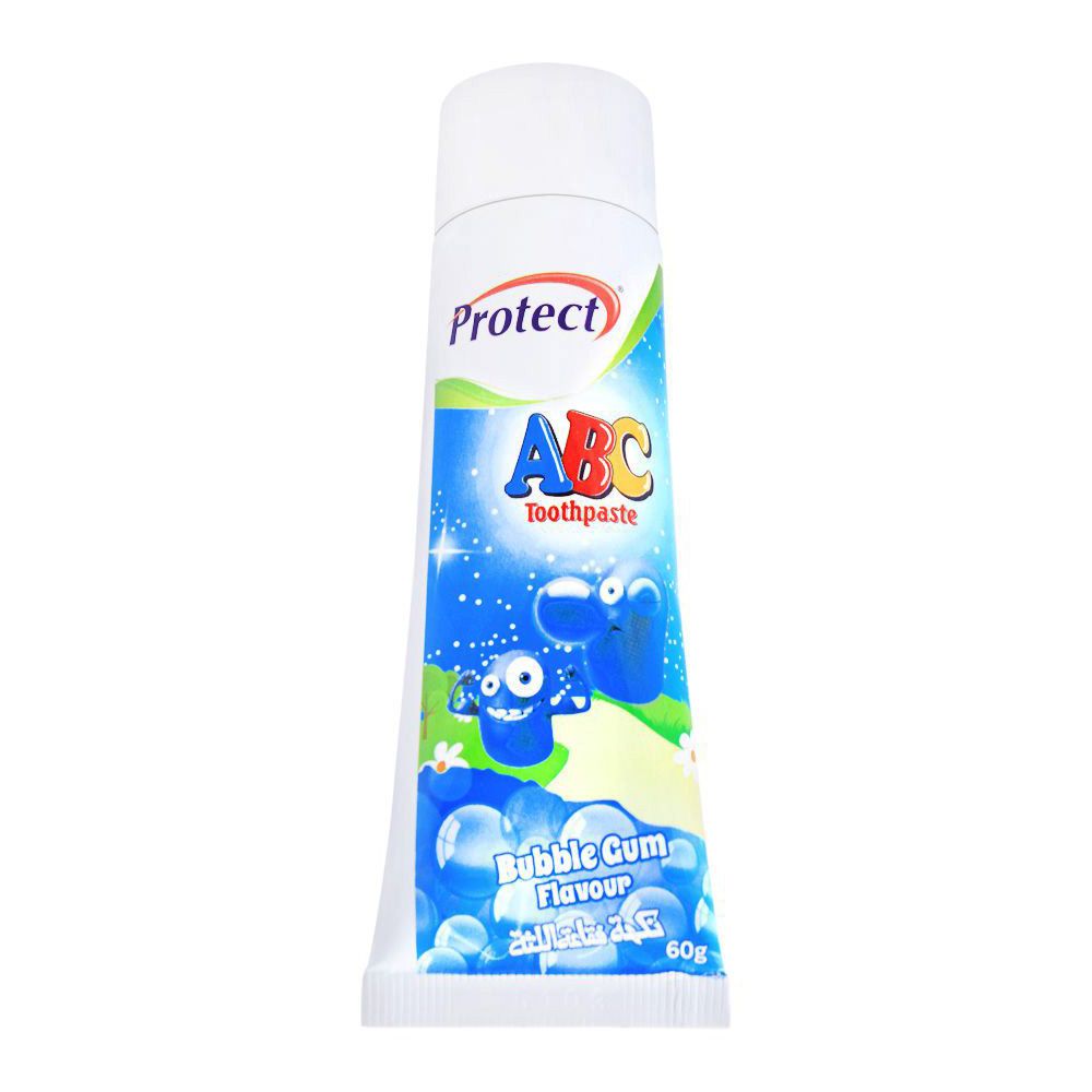Protect Abc Bubble Gum Flavor Toothpaste 60G