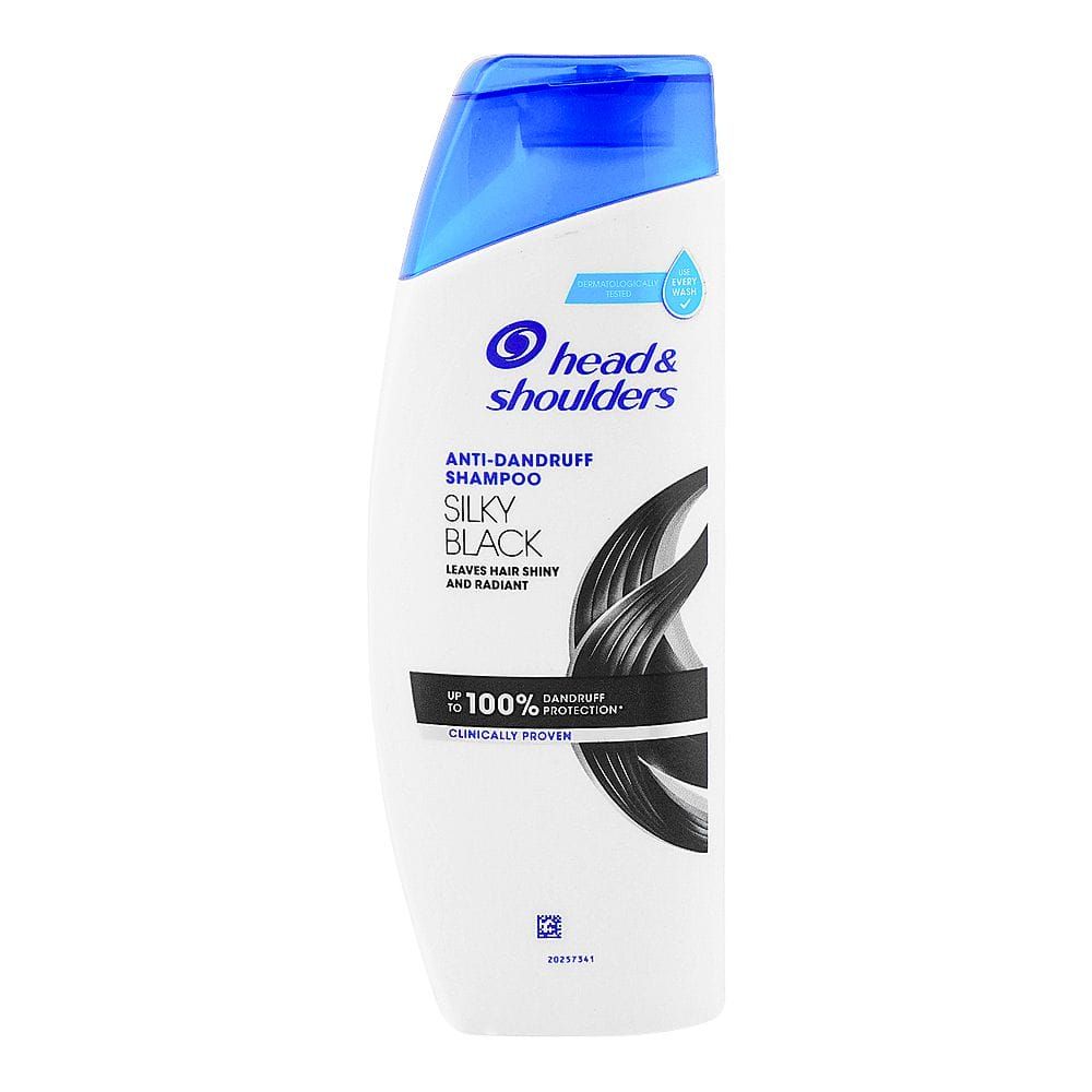 Head & Shoulders Silky Black Anti-Dandruff Shampoo 185Ml