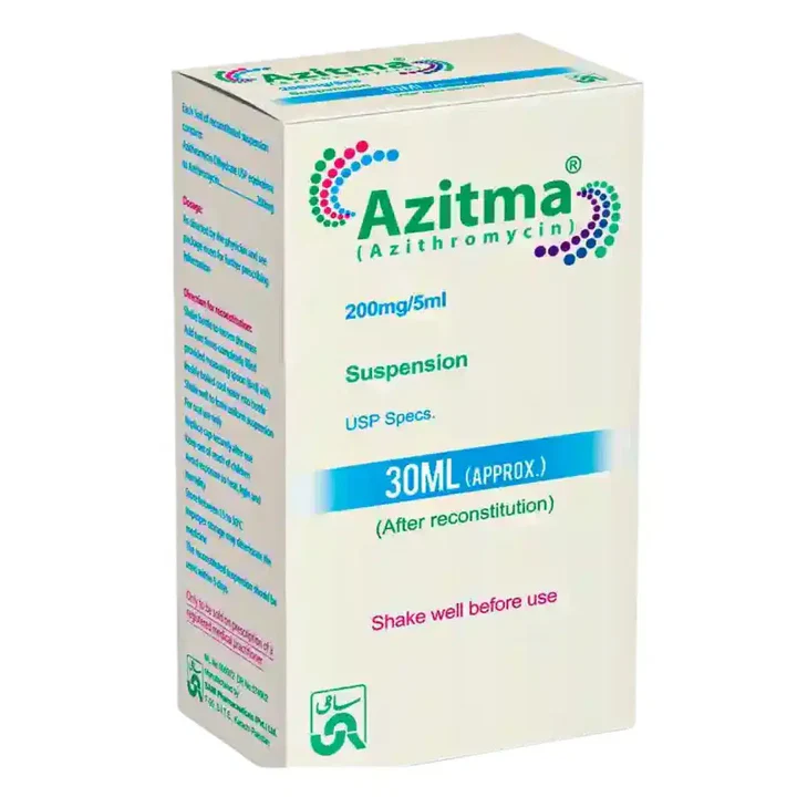 Azitma 30Ml Oral Suspension 200Mg/5Ml