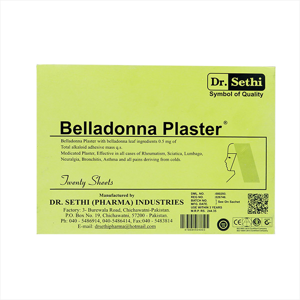 Belladonna (20 Plaster / Pack)