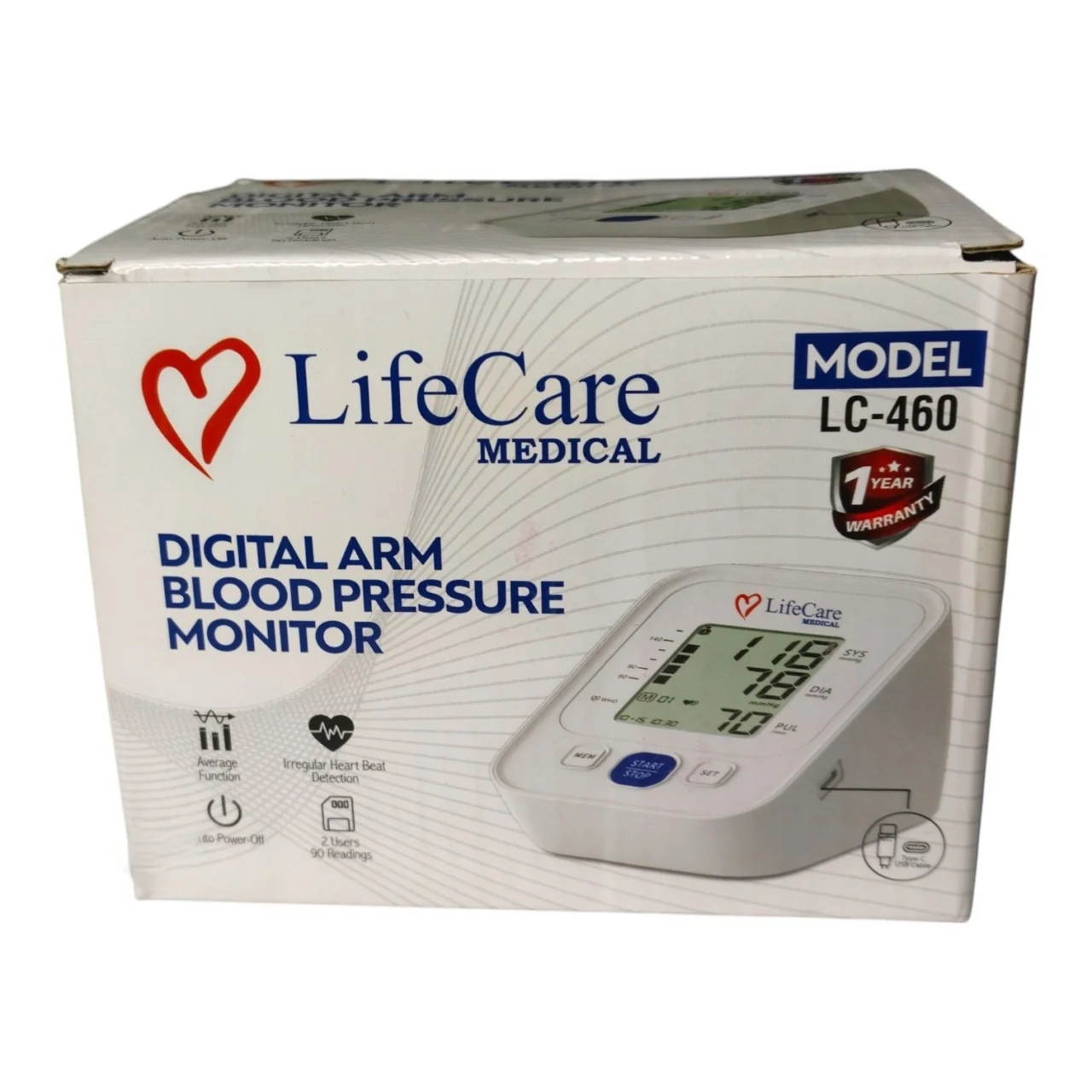 Blood Pressure Moniter Digital (LC-460)