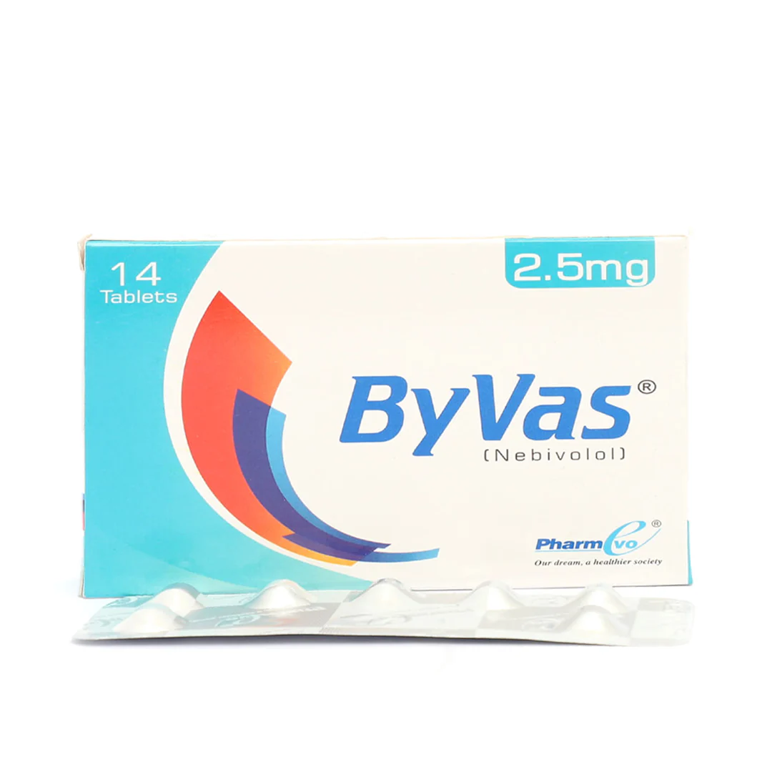 Byvas Tablets 2.5Mg (1 Box = 2 Strips) (1 Strip = 7 Tablets)