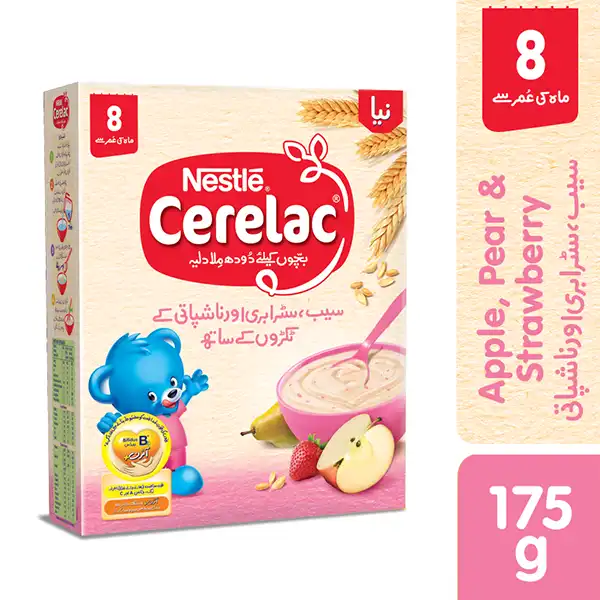 Cerelac Apple+Strawberry 8m (175g)