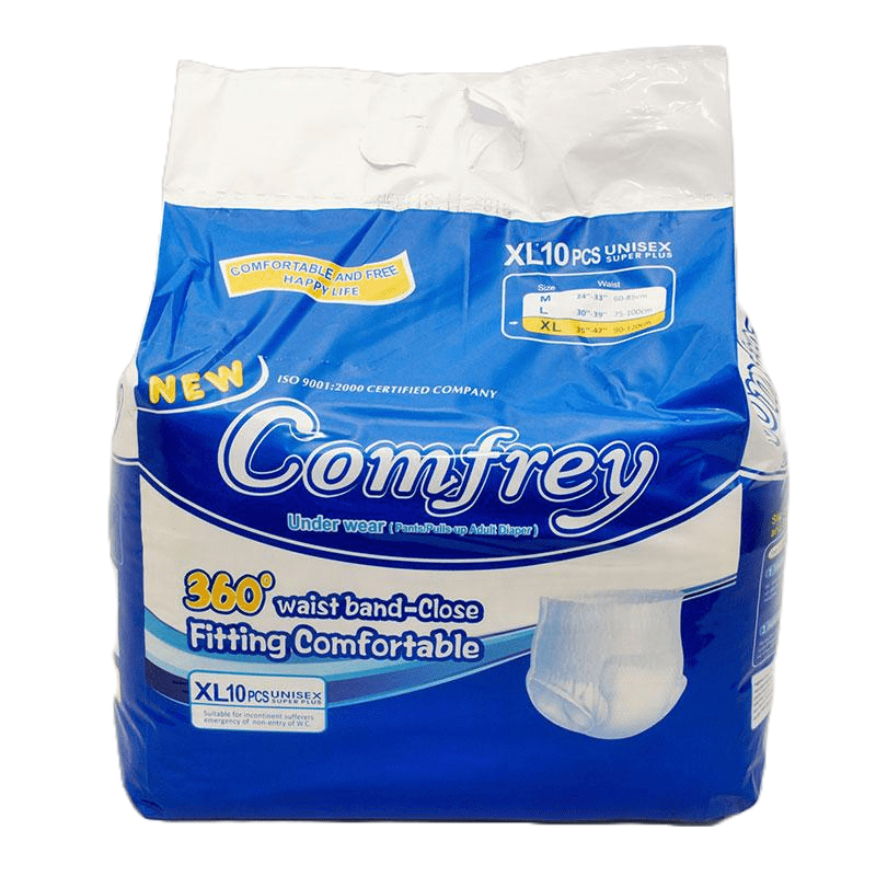 Comfrey Pant Extra Large Adult Diapers (10 Pieces / Pack)