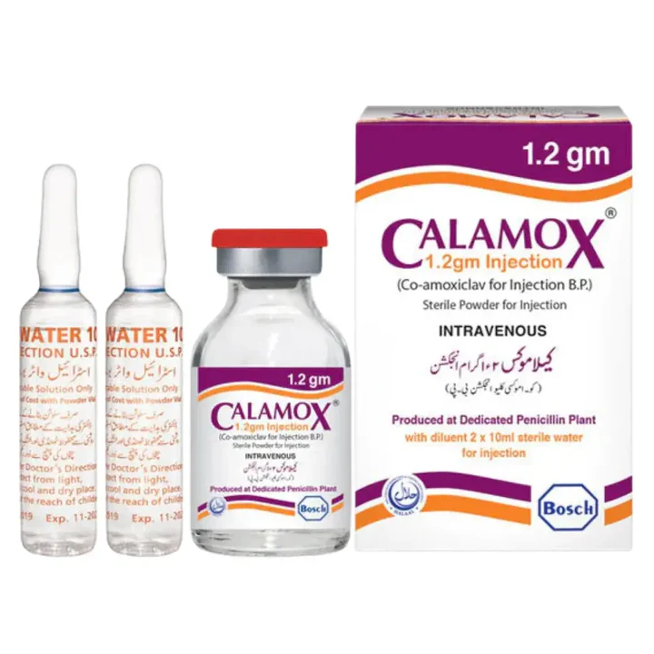 Calamox Iv Injection 1.2 G (1 Box = 1 Injection)