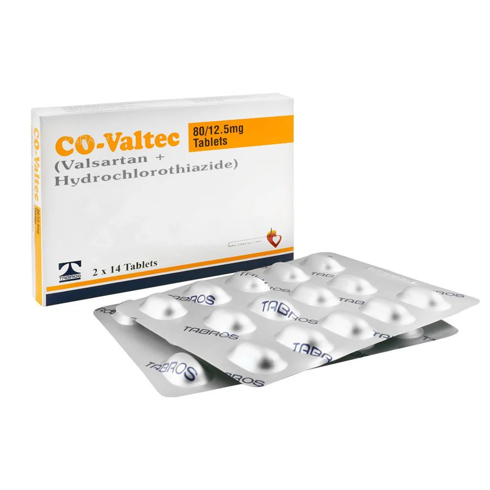 Co-Valtec Tablets 80/12.5Mg (1 Strip = 14 Tablets)