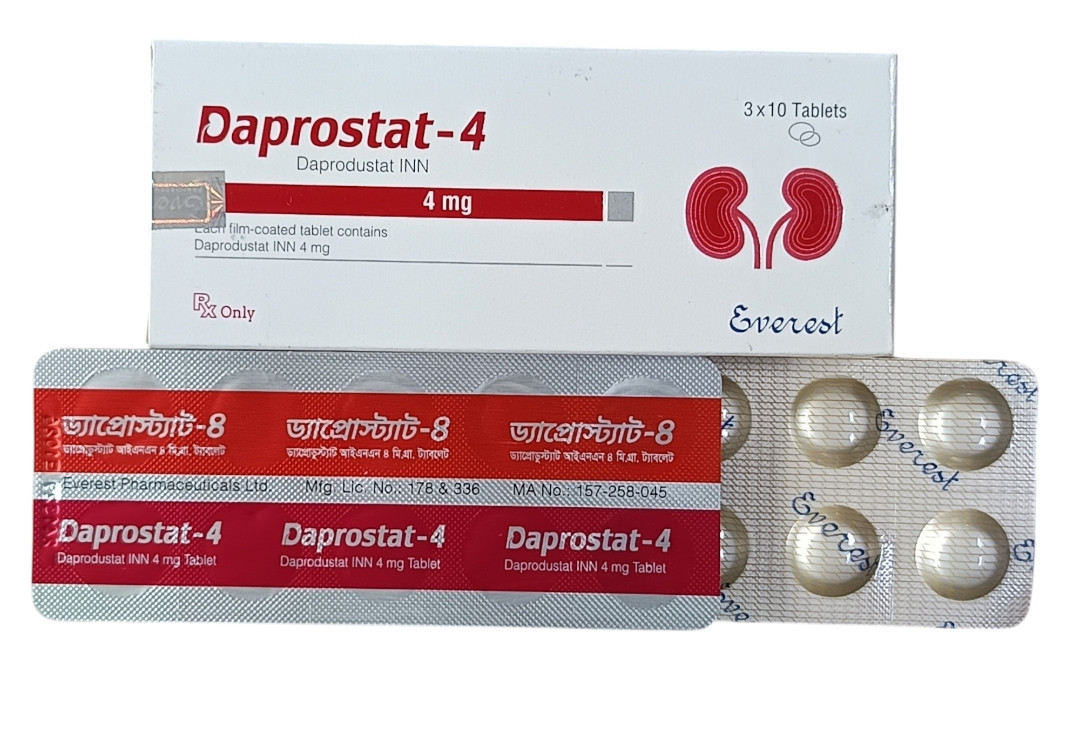 Daprostat 4mg (30 Tablet / Pack)