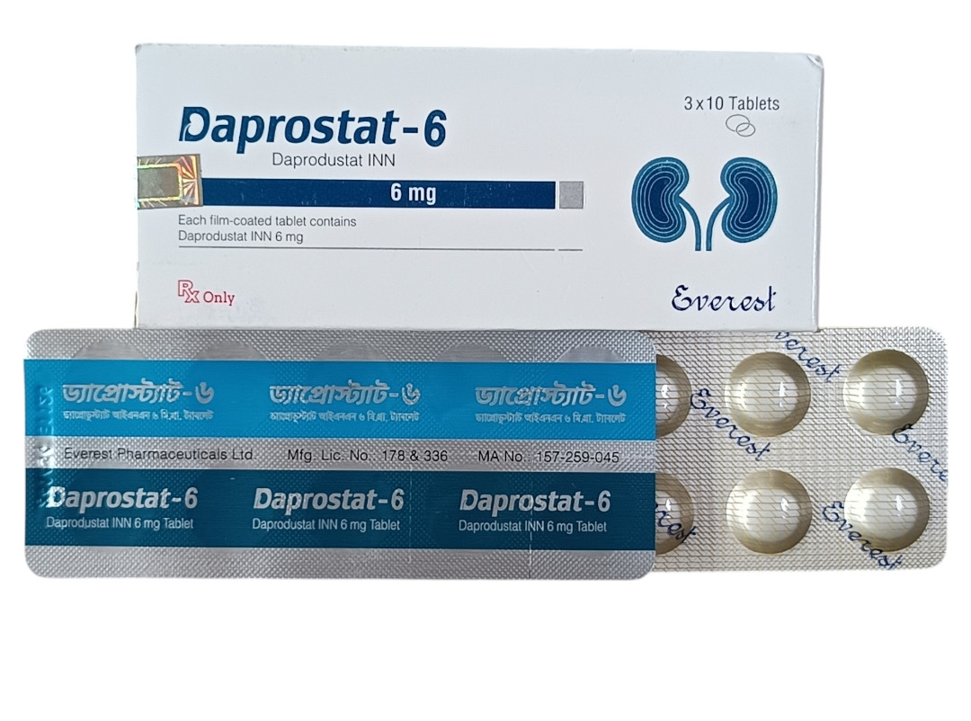 Daprostat 6mg (30 Tablet / Pack)