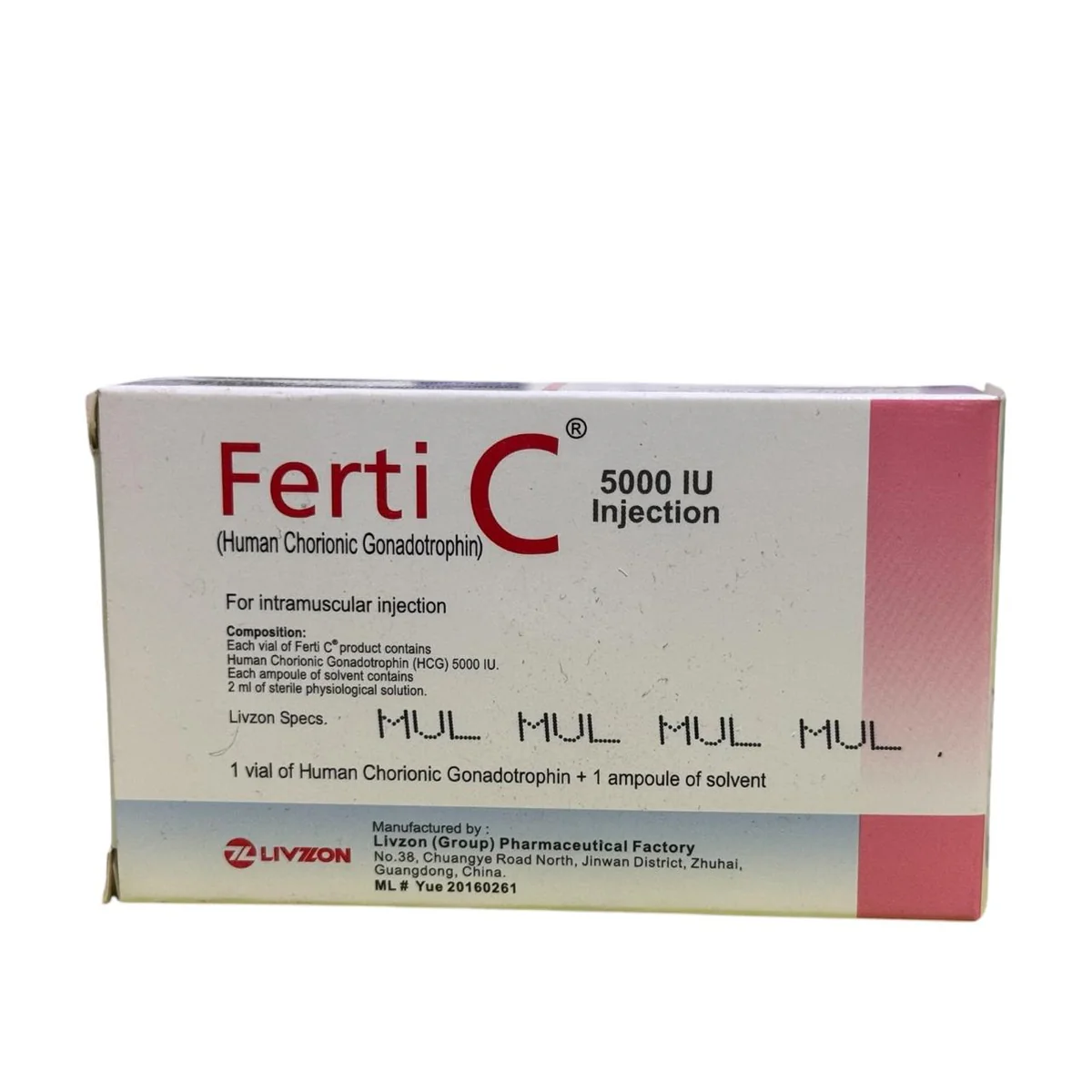 Ferti-C Injection 5000Iu