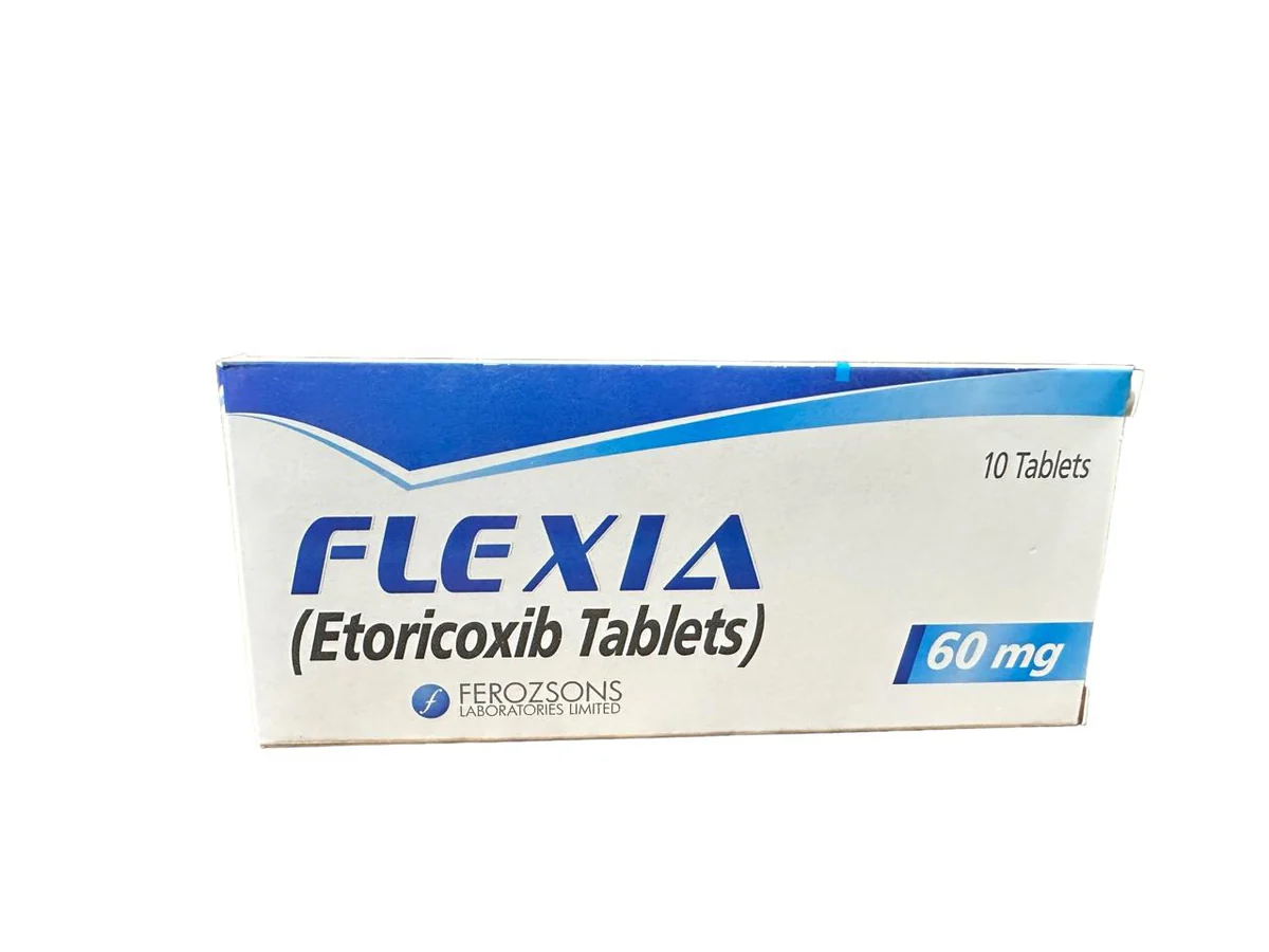 Flexia Tablets 60Mg (1 Box = 1 Strip)(1 Strip = 10 Tablets)