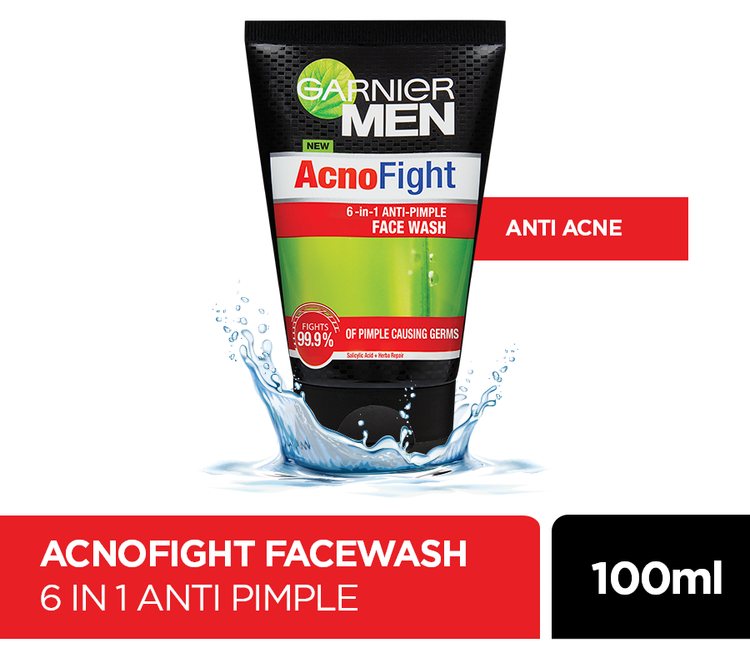 Garnier Men Acno Fight Face Wash (100ml)