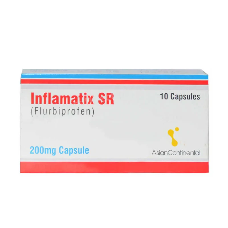 Inflamatix Sr Capsules 200Mg (1 Box = 1 Strip)(1 Strip = 10 Capsules)