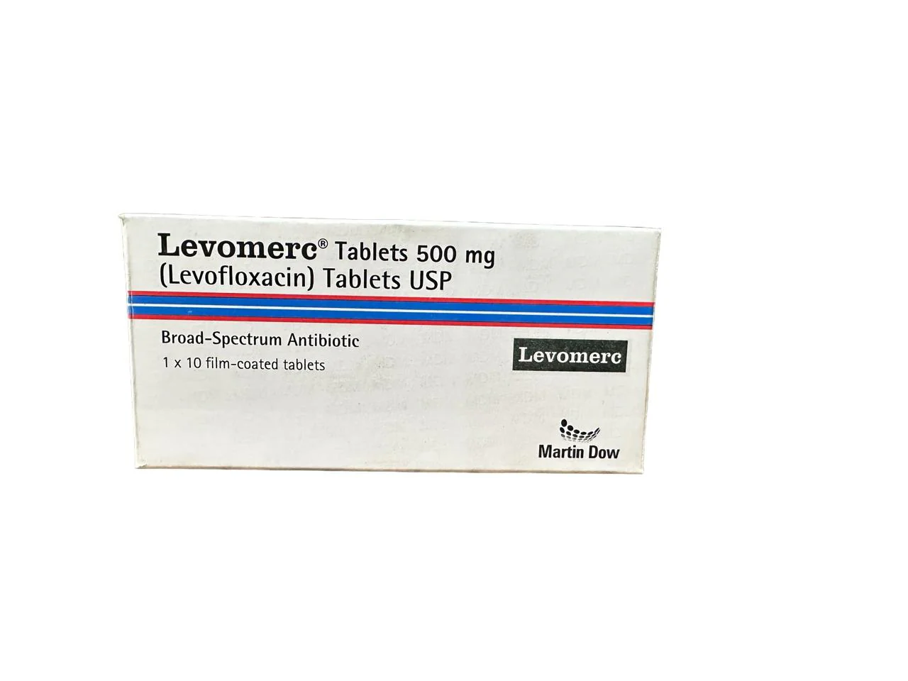 Levomerc Tablets 500Mg (1 Box = 1 Strip)(1 Strip = 10 Tablets)