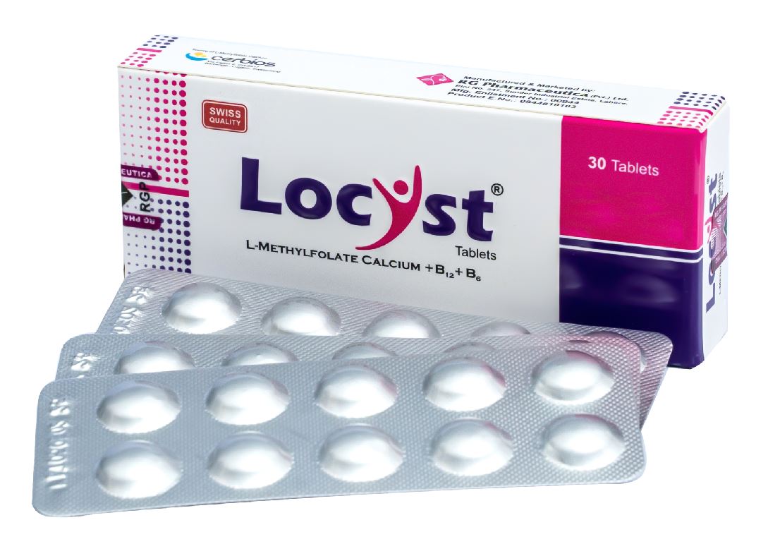 Locyst Tablets (1 Box = 3 Strips) (1 Strip = 10 Tablets)