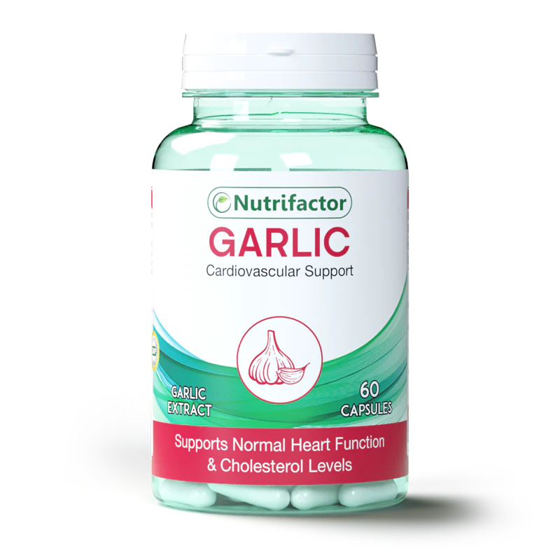 Nutrifactor Garlic Capsules (1 Bottle = 60 Capsules)