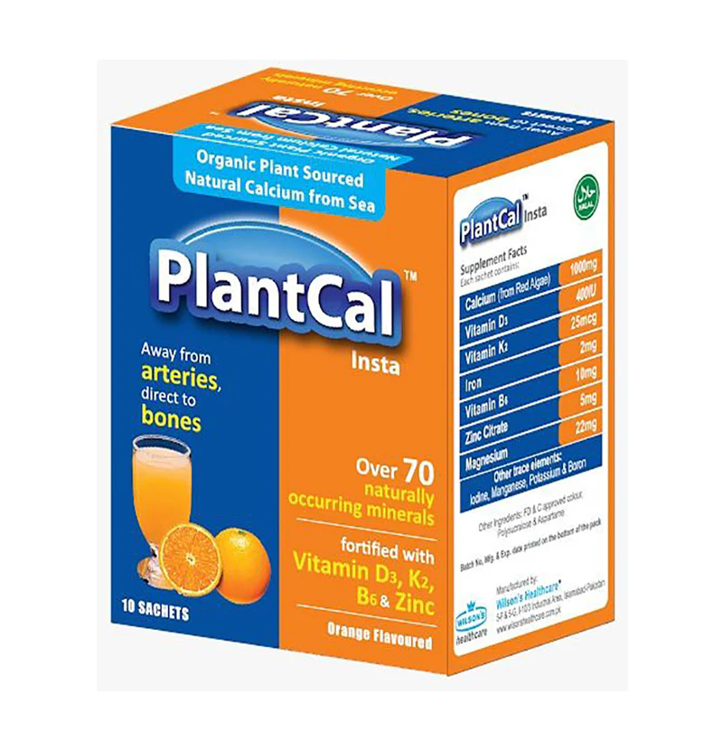 Plantcal Insta Sachets (1 Box = 10 Sachets)