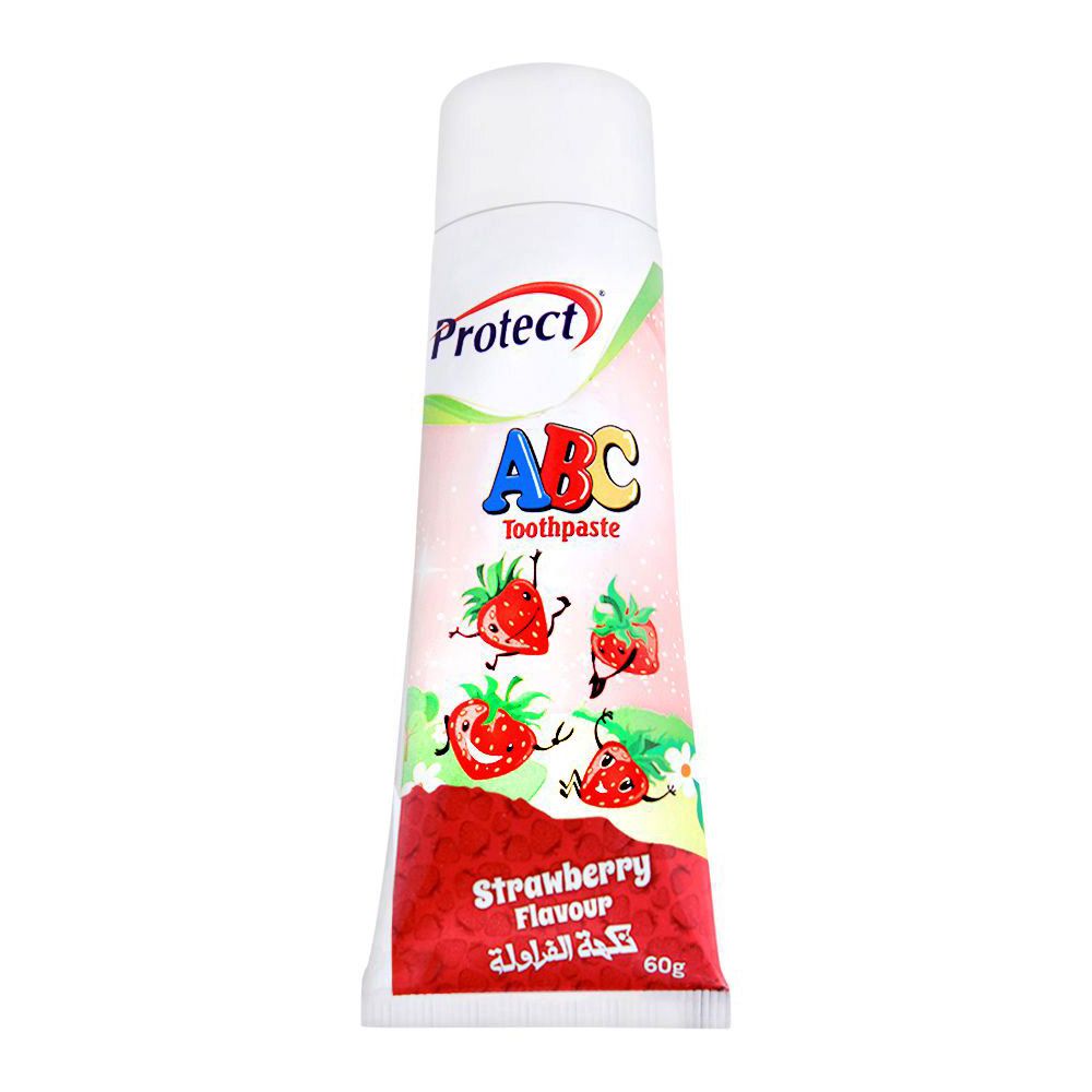 Protect Abc Strawberry Flavor Toothpaste 60G