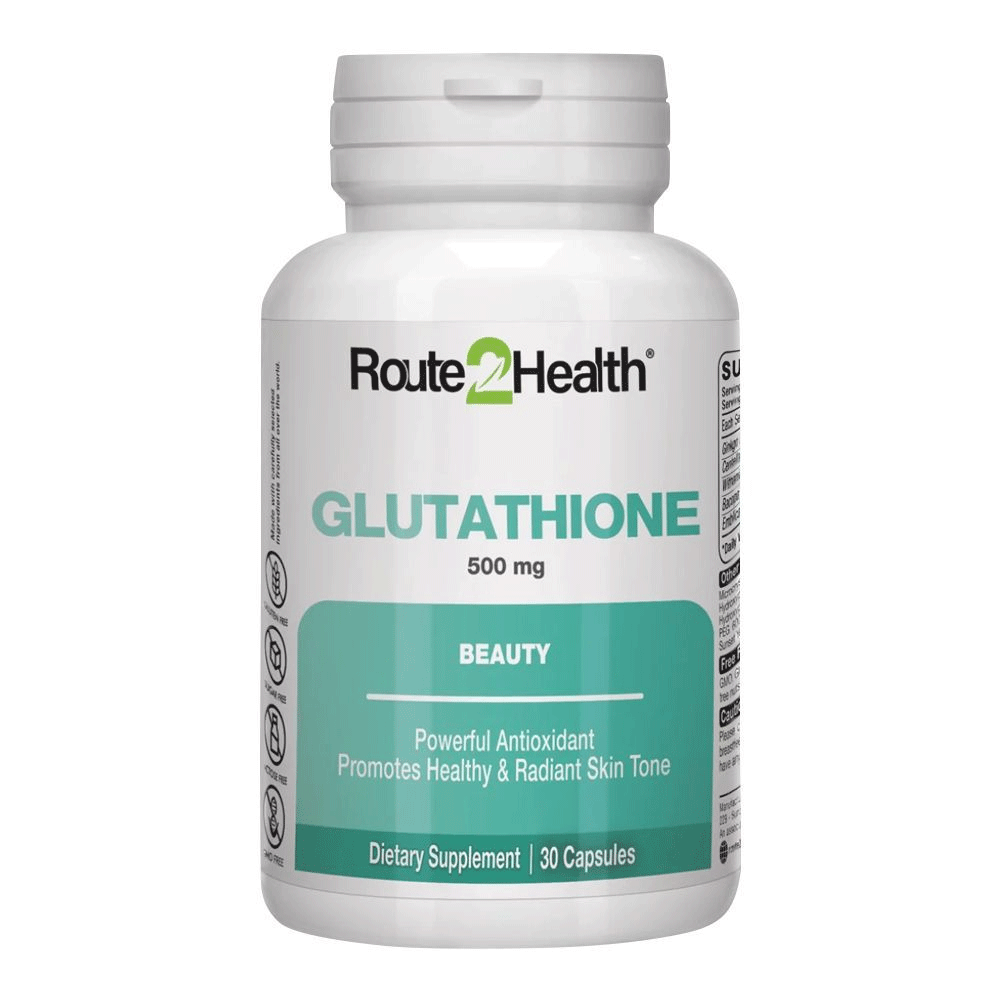 Route 2 Health Glutathione 500mg (30 Capsule / Pack)