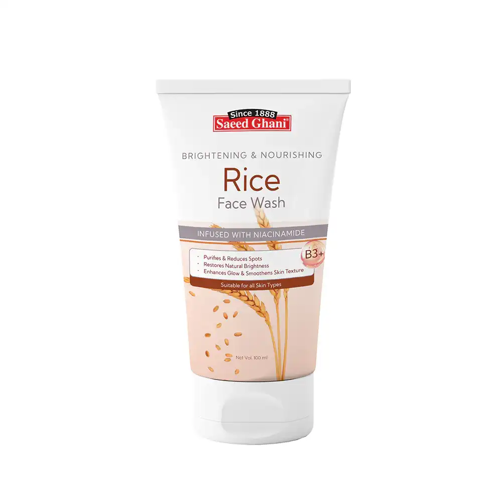 Saeed Ghani Rice Face Wash (100ml)