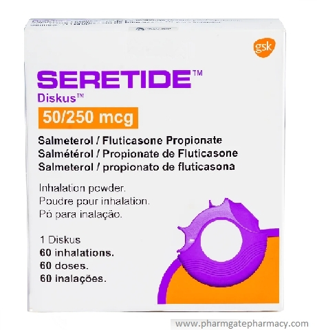 Seretide Diskus Inhaler 50/250Mcg