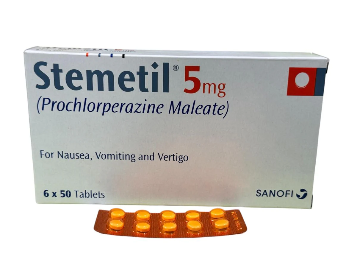 Stemetil Tablets 5Mg (1 Strip = 50 Tablets) (1 Box = 6 Strips)