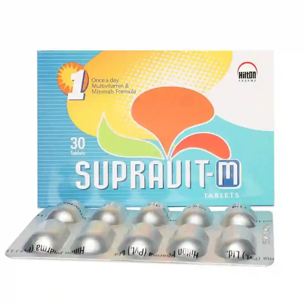 Supravit-M Tablets (1 Strip = 10 Tablets)
