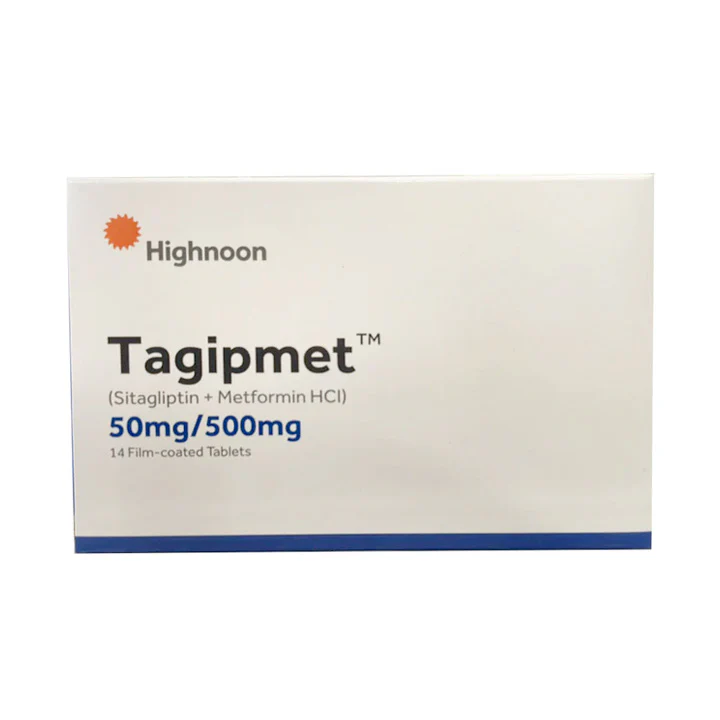 TagipmetÂ Tablets 50/500Mg (1 Strip = 10 Tablets)