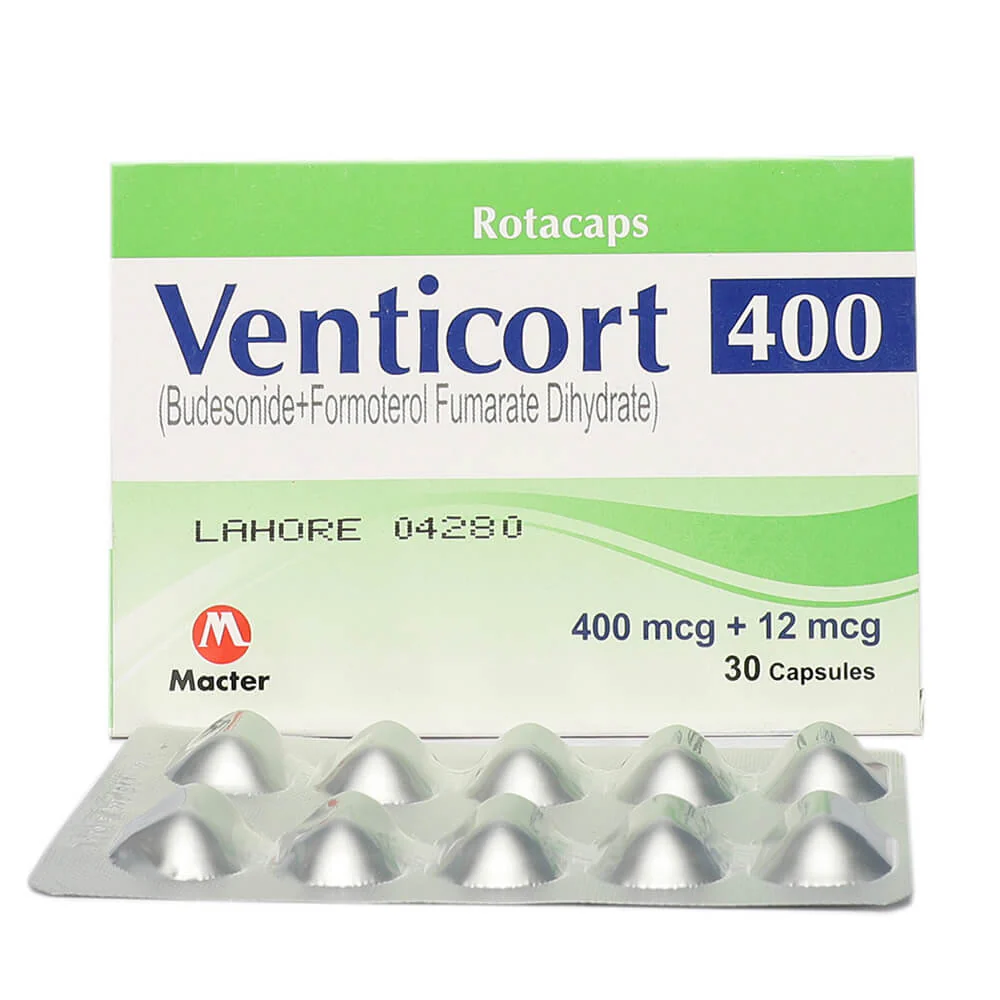 Venticort Dpi Tablets 400Mg (1 Strip = 10 Tablets)