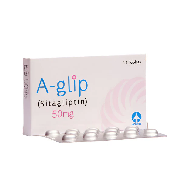 A-Glip Tablets 50Mg (1 Box = 14 Tablets)