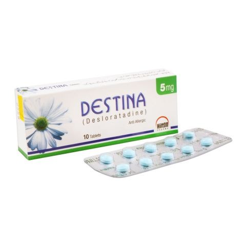 Destina Tablets 5Mg (1 Box = 1 Strip)(1 Strip = 10 Tablets)