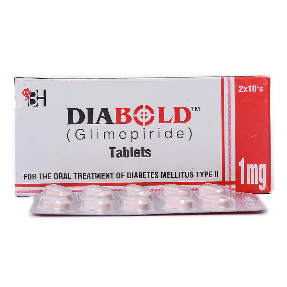 Diabold Tablets 1Mg (1 Strip = 10 Tablets)