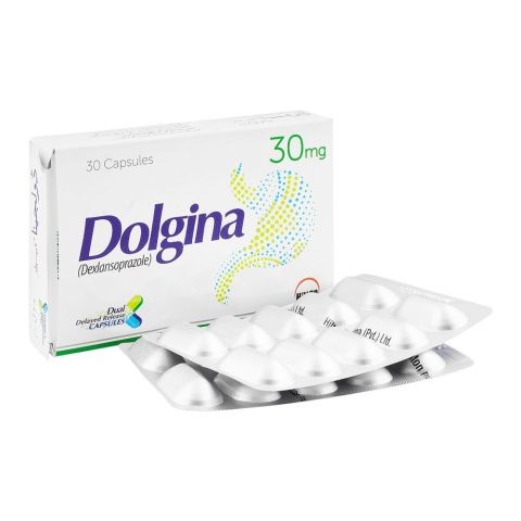 Dolgina Capsules 30Mg (1 Strip = 10 Capsules)