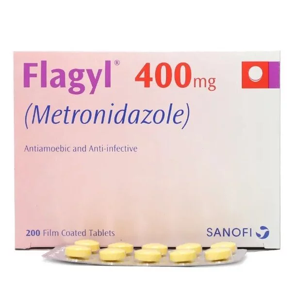 Flagyl Tablets 400Mg (1 Strip = 10 Tablets)