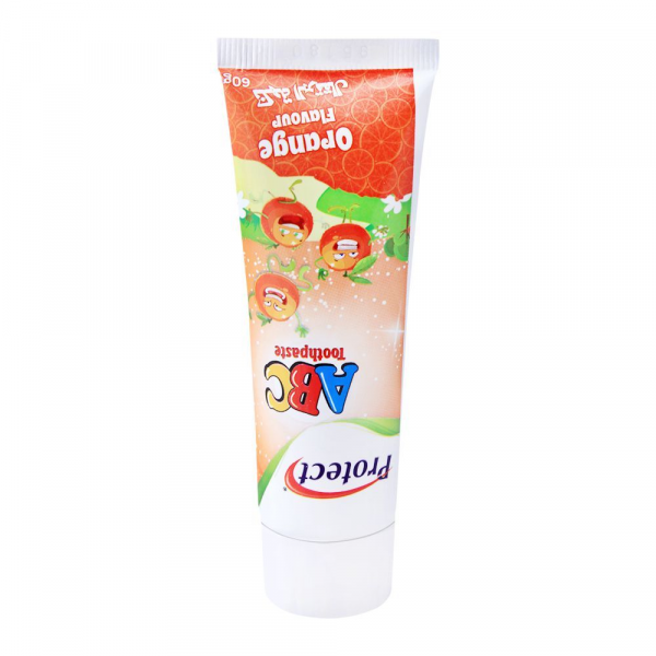Protect Abc Orange Flavour Toothpaste 60G