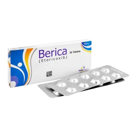 Berica Tablets 60Mg (1 Box = 3 Strips) (1 Strip = 10 Tablets)