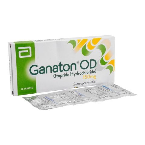 Ganaton Od Tablets 150Mg (1 Box = 1 Strip)(1 Strip = 10 Tablets)