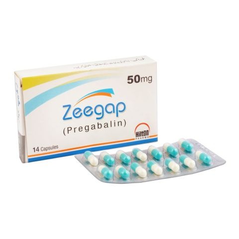 Zeegap Capsules 50Mg (1 Box = 2 Strips) (1 Strip = 14 Tablets)