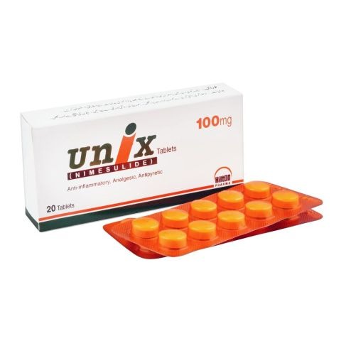 Unix Tablets 100Mg (1 Strip = 10 Tablets)