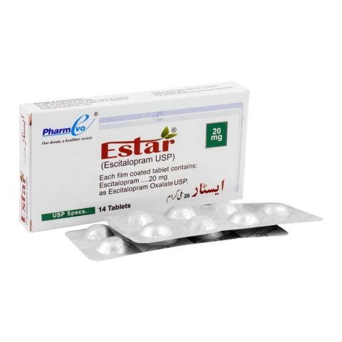 Estar Tablets 20Mg (1 Box = 2 Strips) (1 Strip = 7 Tablets)