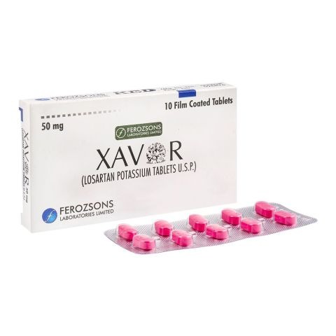 Xavor Tablets 50Mg (1 Box = 1 Strip)(1 Strip = 10 Tablets)