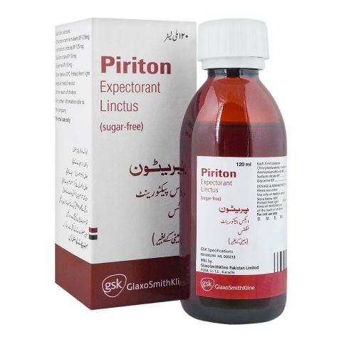 Piriton Expectorant Linctus 120Ml