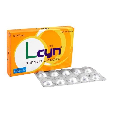 Lcyn Tablets 500Mg (1 Box = 1 Strip)(1 Strip = 10 Tablets)