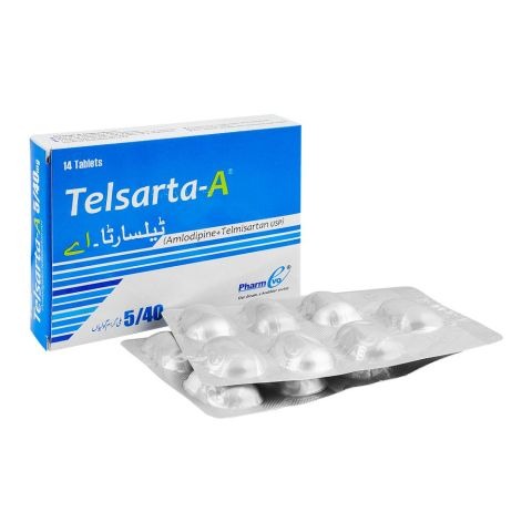Telsarta A Tablets 5Mg/40Mg (1 Box = 2 Strips) (1 Strip = 7 Tablets)