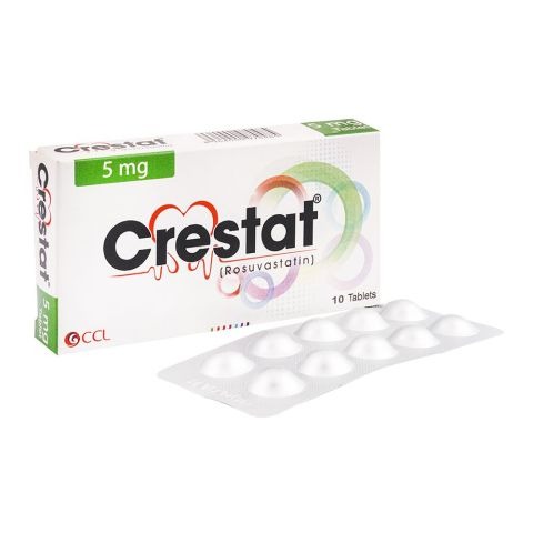 Crestat Tablets 5Mg (1 Box = 1 Strip)(1 Strip = 10 Tablets)