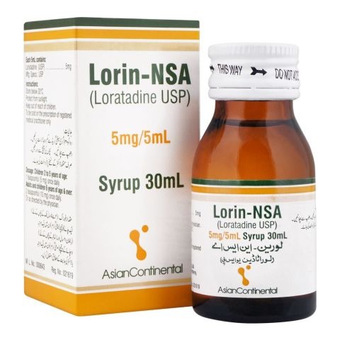 Lorin-Nsa 30Ml Syrup 5Mg/5Ml