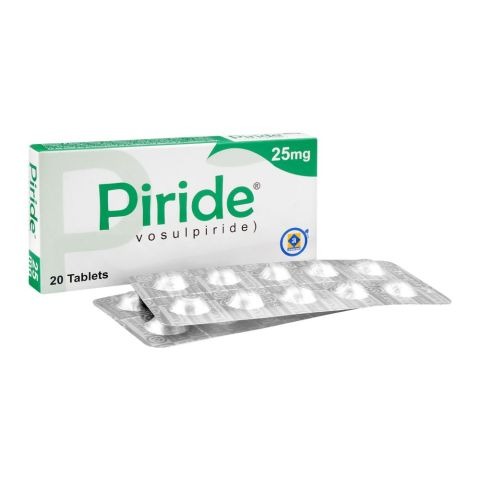 Piride Tablets 25Mg (1 Strip = 10 Tablets)