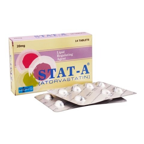 Stat-A Tablets 20Mg (1 Box = 2 Strips) (1 Strip = 7 Tablets)