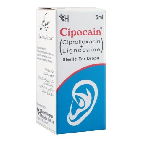 Cipocain Ear Drops 5Ml
